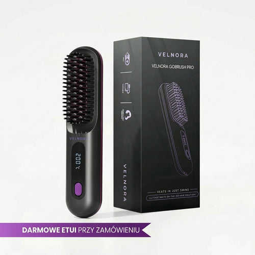 VELNORA GoBrush Pro - Kompaktowy Specjalista Od Włosów