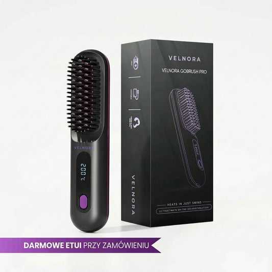 VELNORA GoBrush Pro - Kompaktowy Specjalista Od Włosów